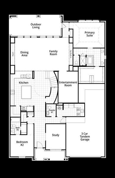 Downstairs Floor Plan