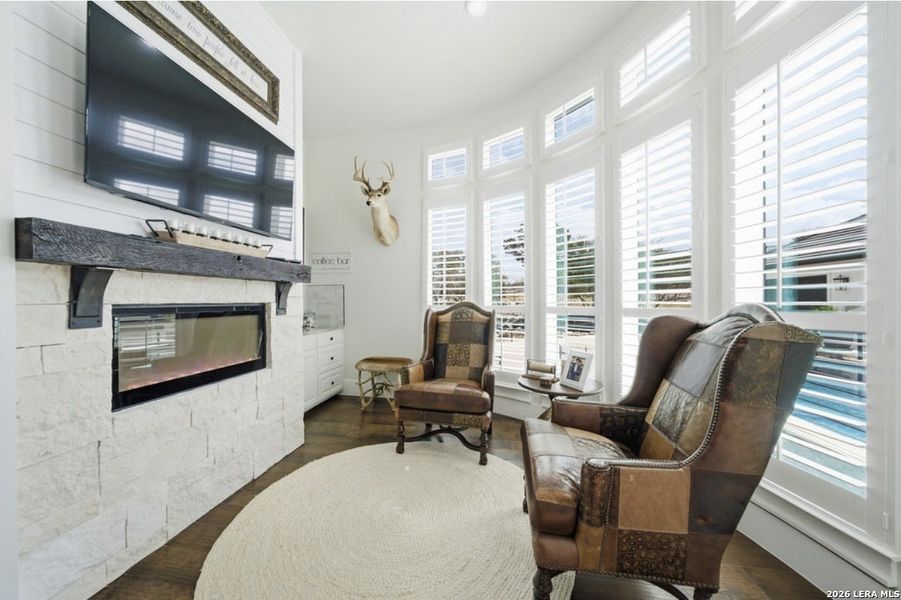 Furnished interior view inside a new home in , New Braunfels (Image 45).