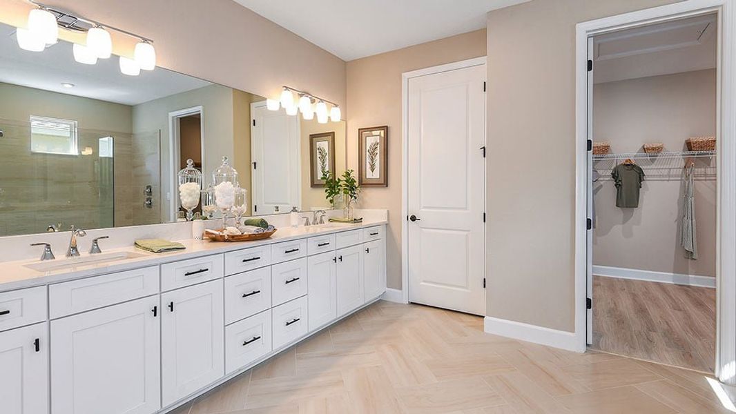 Furnished interior view inside a new home in Timber Ridge, Plant City (Image 9).