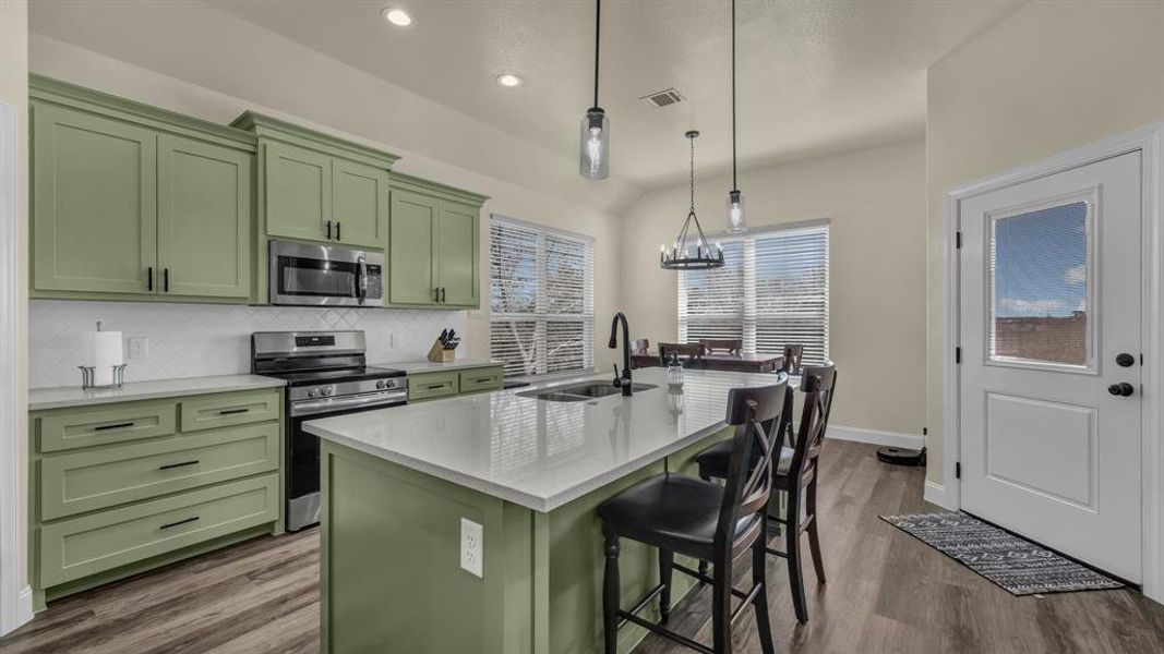 Furnished interior view inside a new home in , Granbury (Image 5).