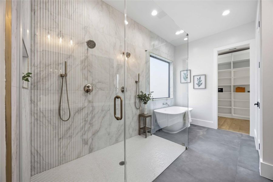 Furnished interior view inside a new home in , Houston (Image 13).