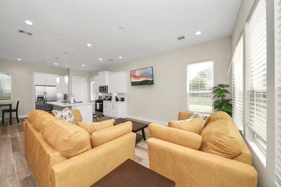 Furnished interior view inside a new home in , Houston (Image 14).