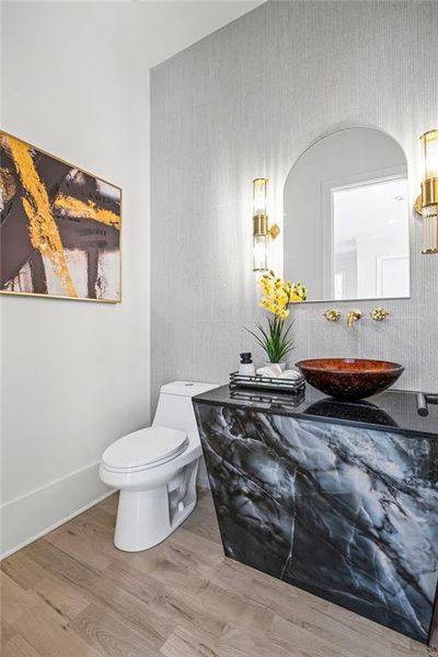 Furnished interior view inside a new home in , Alpharetta (Image 8).