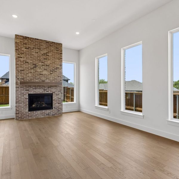 Spacious, unfurnished interior of a new home in The Parks at Wilson Creek, Celina (Image 62). Spacious, unfurnished interior of a new home in The Parks at Wilson Creek, Celina (Image 62).