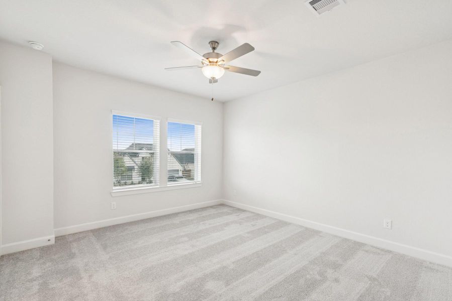 Spacious, unfurnished interior of a new home in Dunham Pointe 50' Homesites, Cypress (Image 20). Spacious, unfurnished interior of a new home in Dunham Pointe 50' Homesites, Cypress (Image 20).