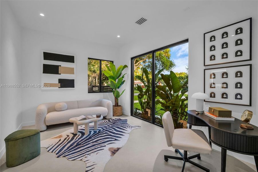 Furnished interior view inside a new home in , Miami Shores (Image 15).