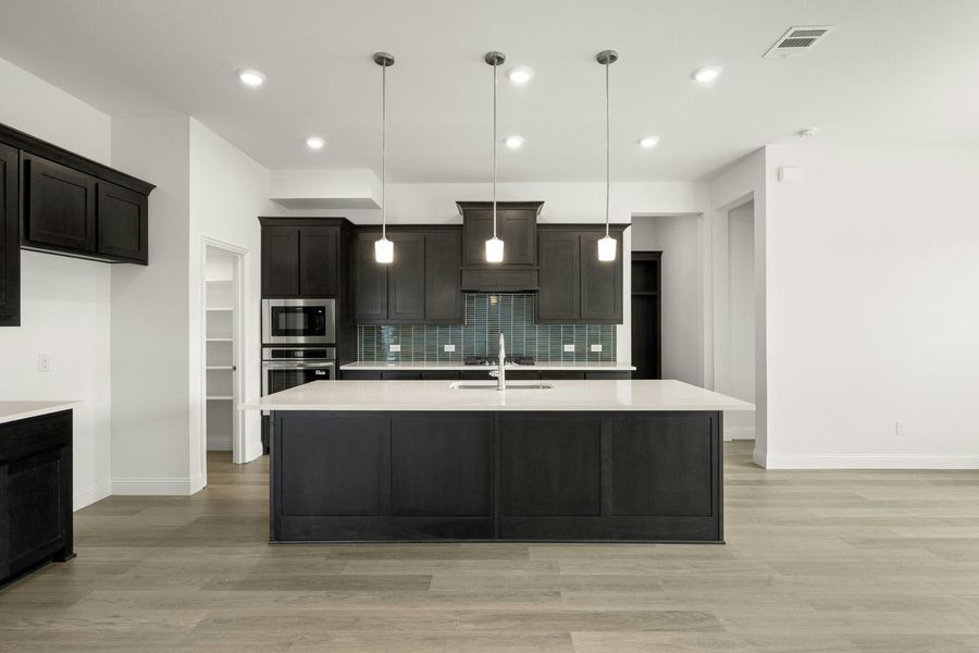 Furnished interior view inside a new home in Stone Eagle, Azle (Image 10).