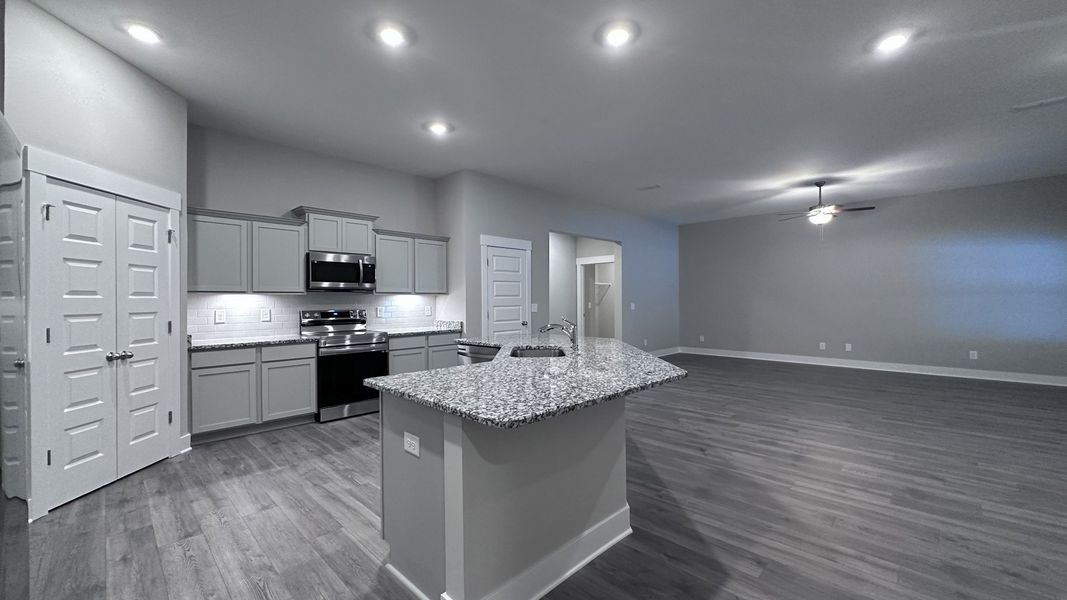Furnished interior view inside a new home in Veterans Cove, Murfreesboro (Image 11).