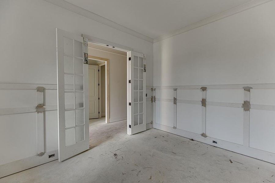 In-progress construction of a new home in , Jefferson, GA (Image 33).