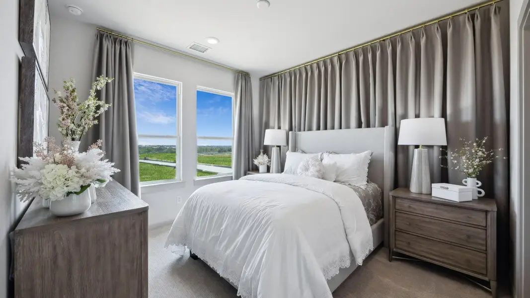 Representative furnished interior of a home built from the Sophie by Normandy Homes in Rainwater Crossing, Celina (Image 4).