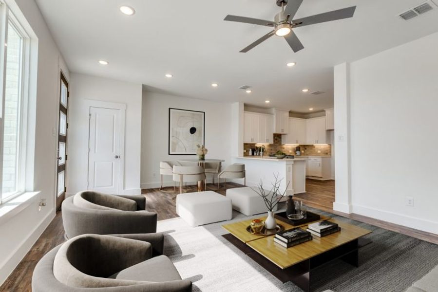 Furnished interior view inside a new home in Talia, Mesquite (Image 5).