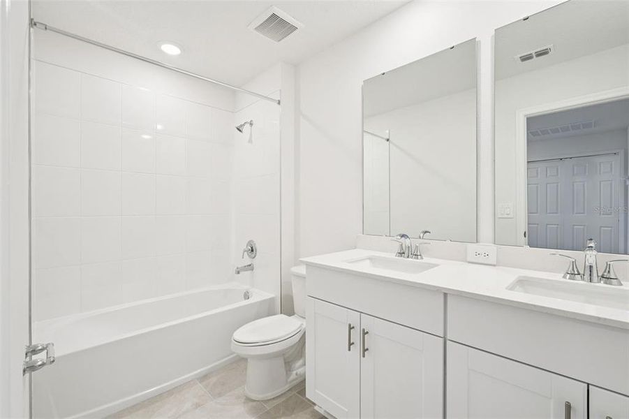 Furnished interior view inside a new home in The Meadow at Crossprairie, St. Cloud (Image 7).