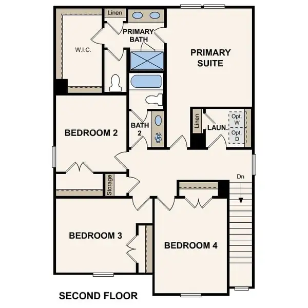 2D floor plan layout of this home in Senna, Leon Valley, TX (Image 3). 2D floor plan layout of this home in Senna, Leon Valley, TX (Image 3).