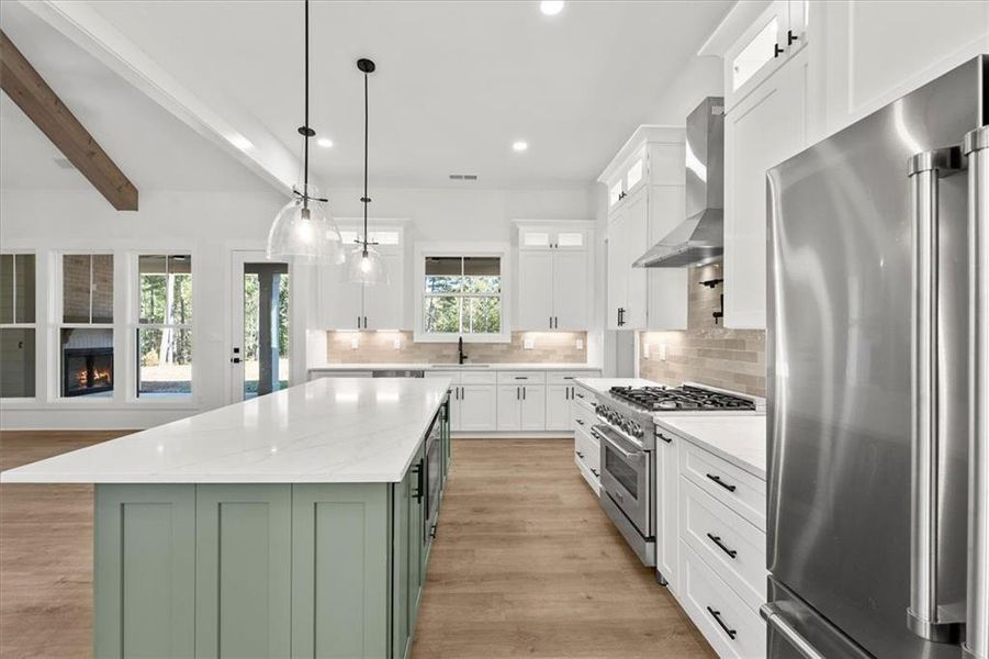 Furnished interior view inside a new home in , Eatonton (Image 9). Furnished interior view inside a new home in , Eatonton (Image 9).