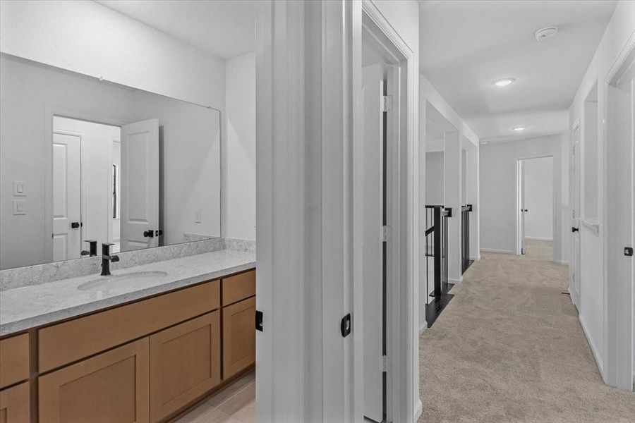 Furnished interior view inside a new home in , Missouri City (Image 14).