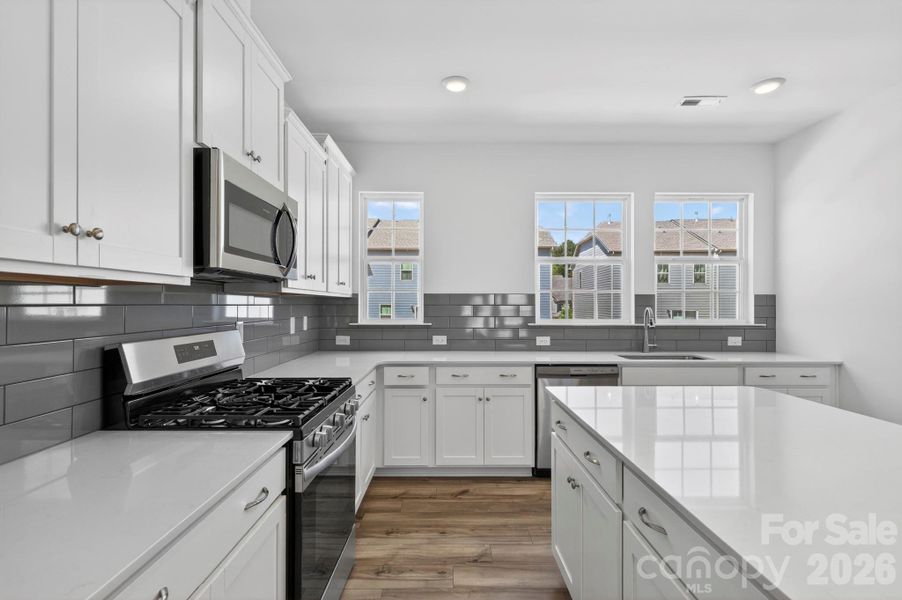 Furnished interior view inside a new home in , Mooresville (Image 5).