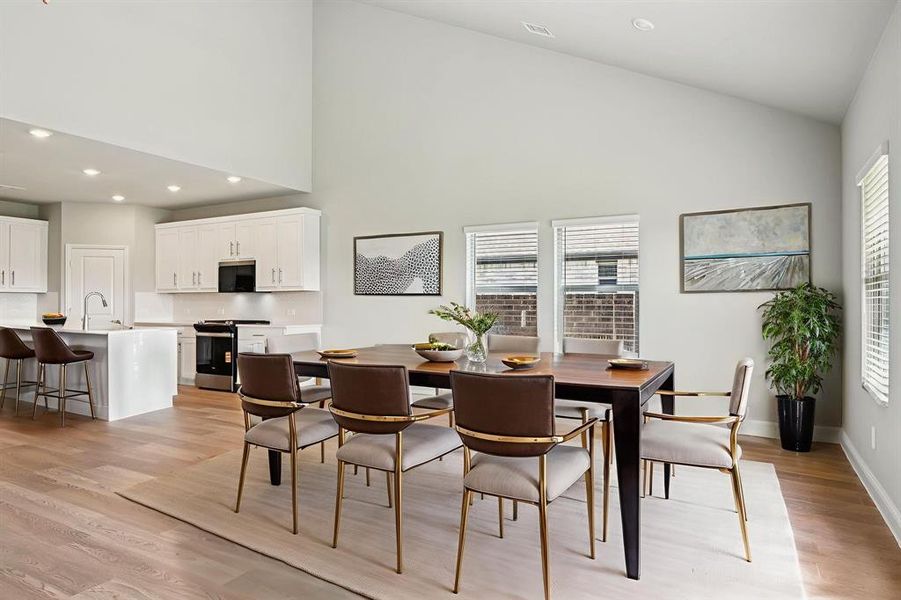 Furnished interior view inside a new home in Windmore, Princeton (Image 10).