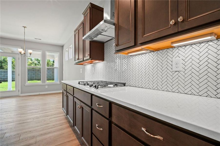 Furnished interior view inside a new home in Laurel Farms, Dallas (Image 13).