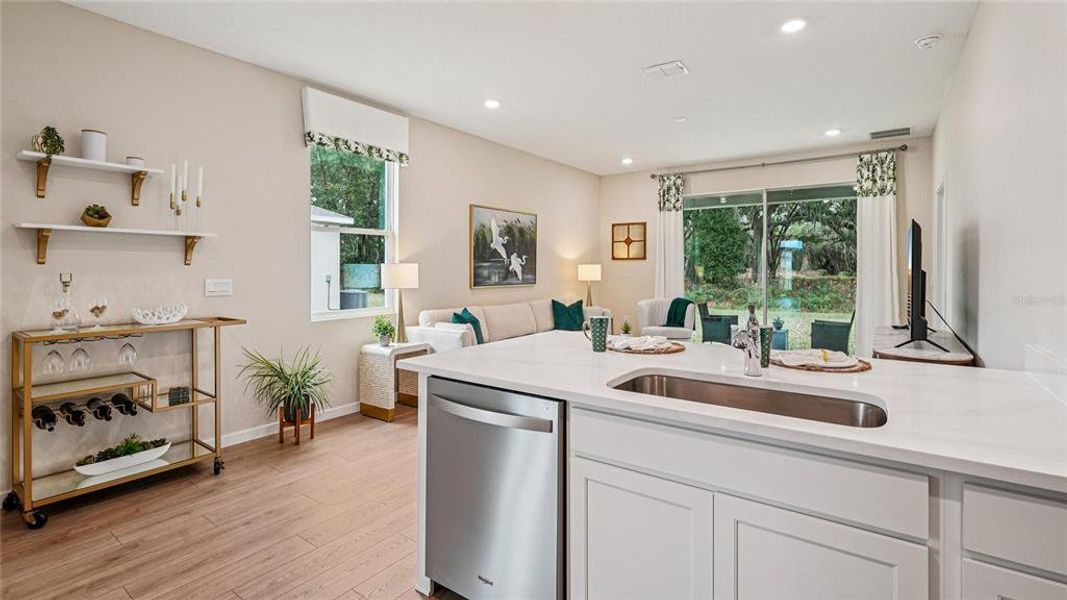Furnished interior view inside a new home in Ocala Preserve, Ocala (Image 20).