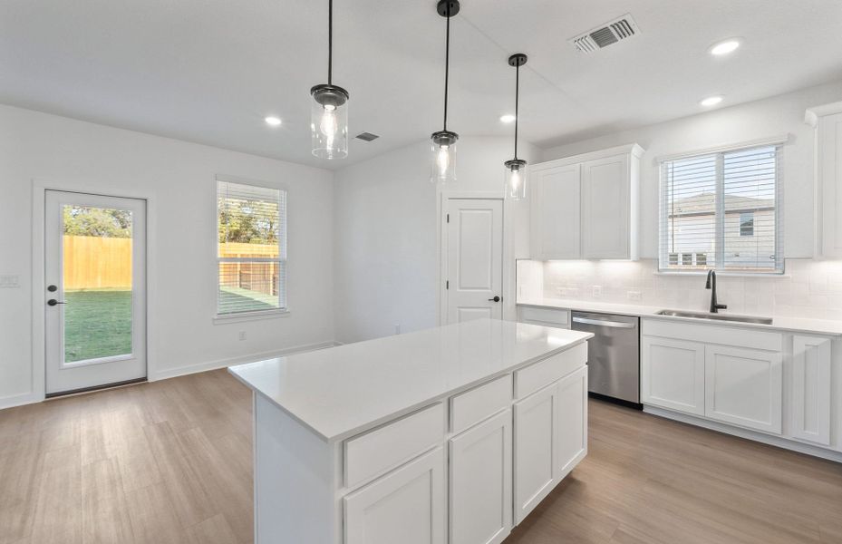 Furnished interior view inside a new home in Woodside, Georgetown (Image 6).