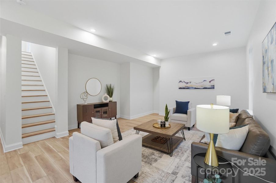 Enormous finished Basement