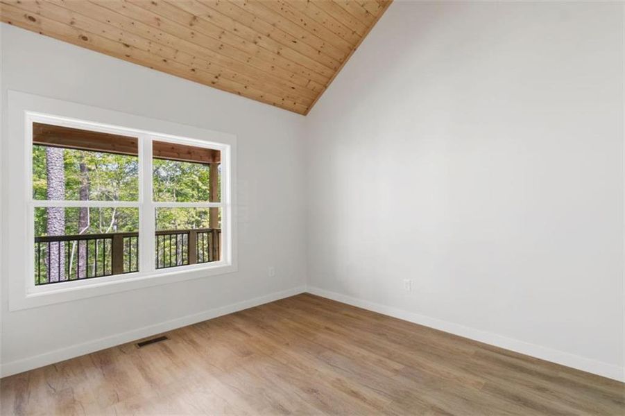 Spacious, unfurnished interior of a new home in , Ellijay (Image 23).