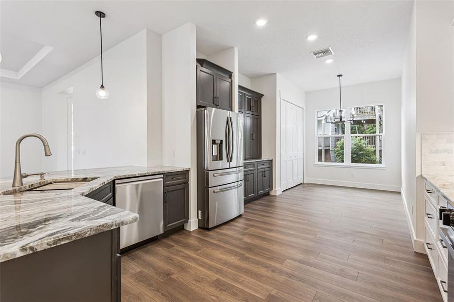 Furnished interior view inside a new home in , Montverde (Image 16). Furnished interior view inside a new home in , Montverde (Image 16).