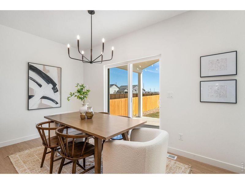 Furnished interior view inside a new home in , Milliken (Image 15).