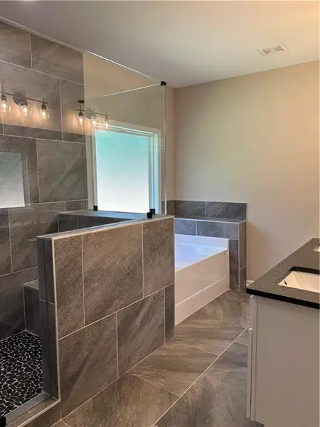 Furnished interior view inside a new home in , Covington (Image 6). Furnished interior view inside a new home in , Covington (Image 6).