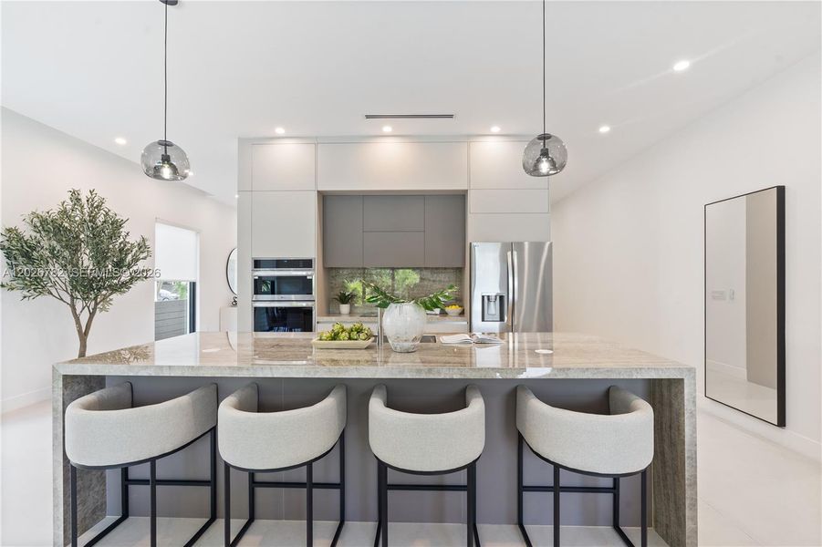 Furnished interior view inside a new home in , Fort Lauderdale (Image 8).