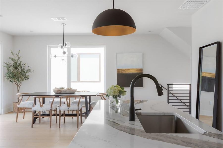 Furnished interior view inside a new home in , Austin (Image 9).