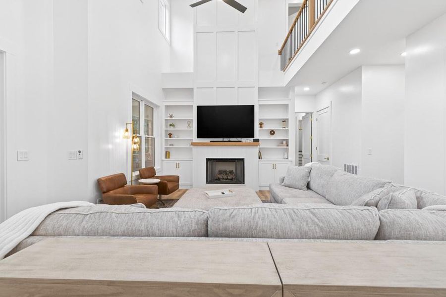 Furnished interior view inside a new home in , Buford (Image 17).