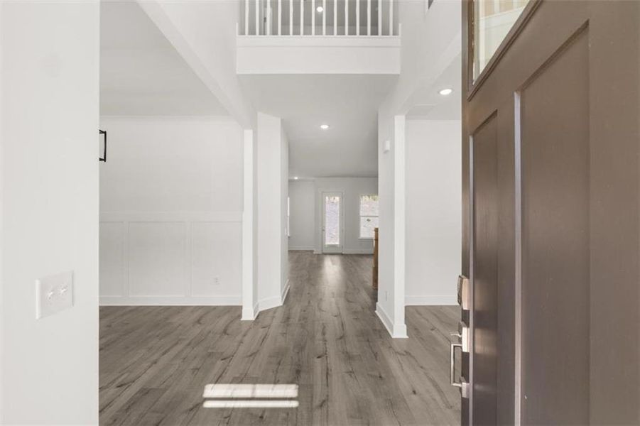 Spacious, unfurnished interior of a new home in Traditions of Braselton, Jefferson (Image 20).