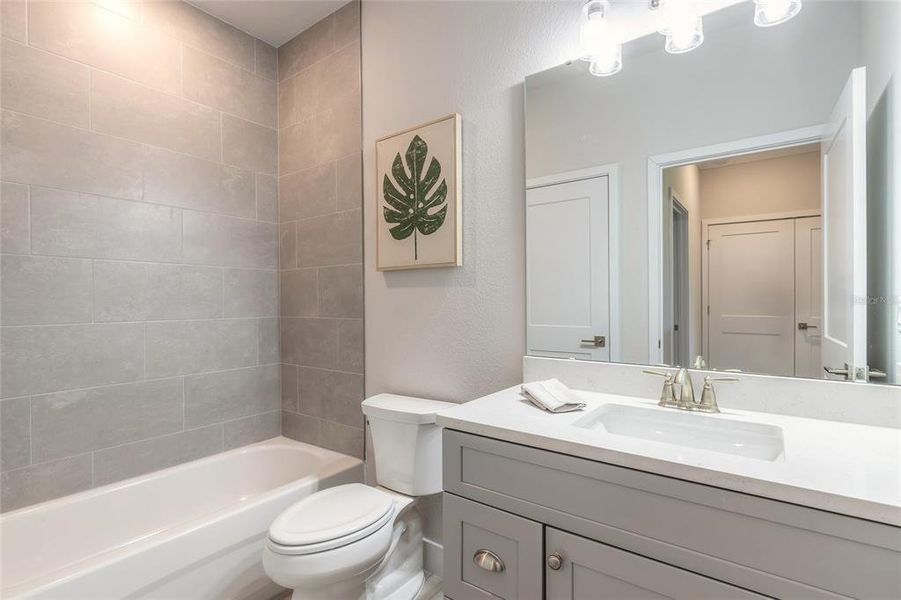 Furnished interior view inside a new home in , New Smyrna Beach (Image 35).