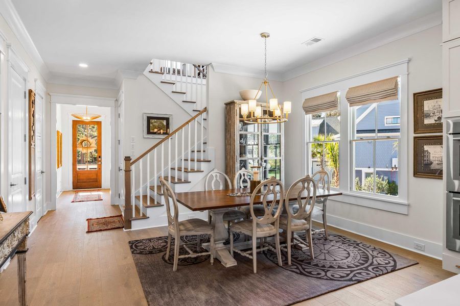 Furnished interior view inside a new home in , Johns Island (Image 11).