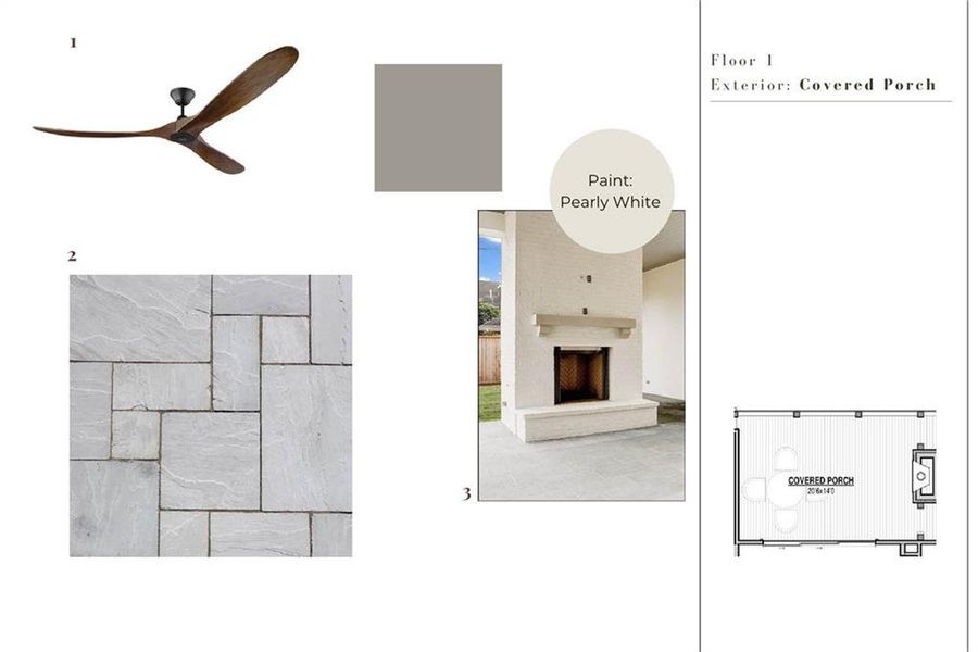 Sample of building materials used in homes in Aster, Milton (Image 10). Sample of building materials used in homes in Aster, Milton (Image 10).