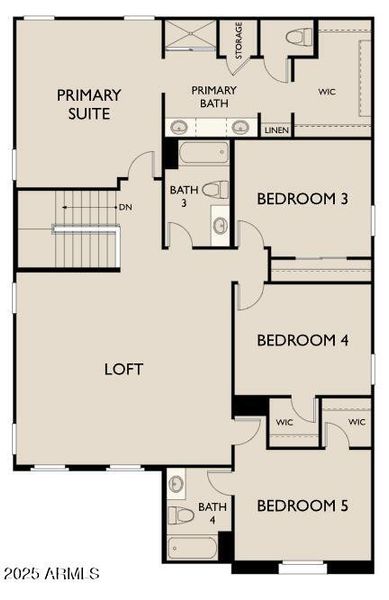 Snapdragon Floor Plan - 2nd Floor
