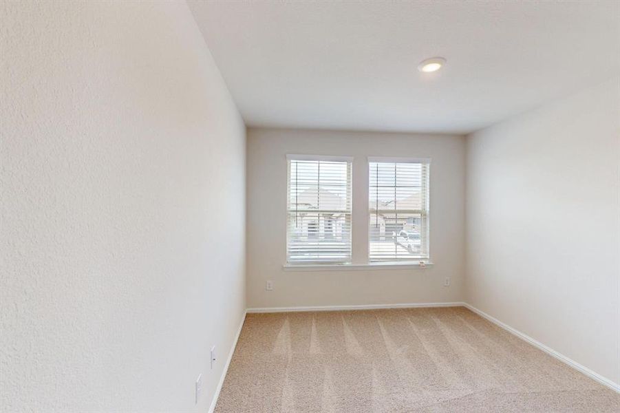 Spacious, unfurnished interior of a new home in The Preserve, Justin (Image 33).