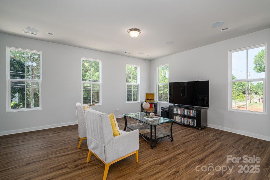 Furnished interior view inside a new home in , Huntersville (Image 27).