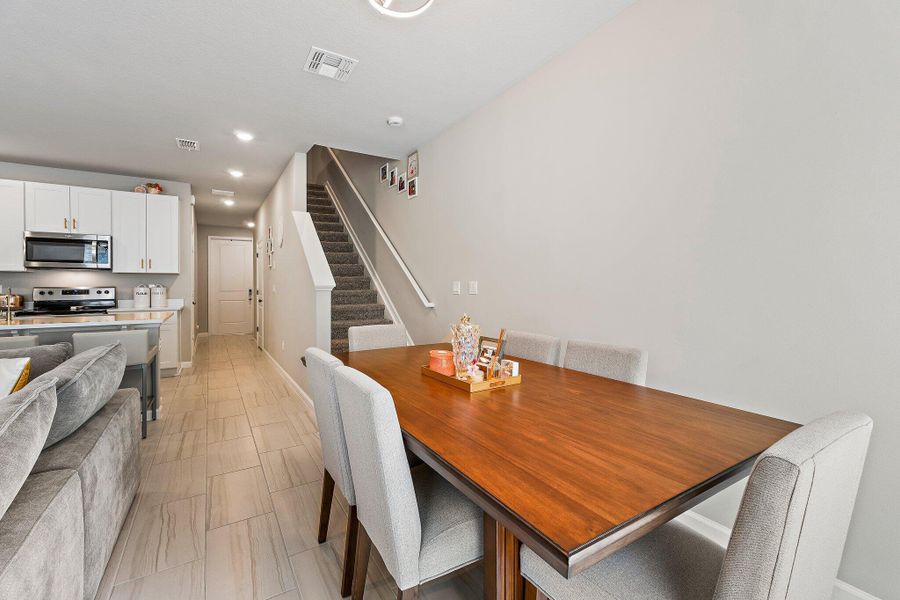 Furnished interior view inside a new home in Enclave at Mangonia Park, West Palm Beach (Image 24).