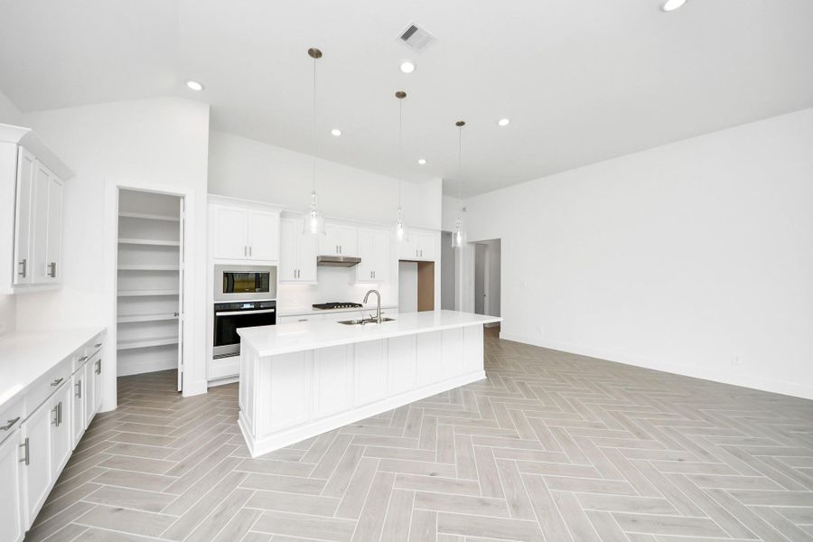 Furnished interior view inside a new home in Amira: Heritage Collection, Tomball (Image 7).