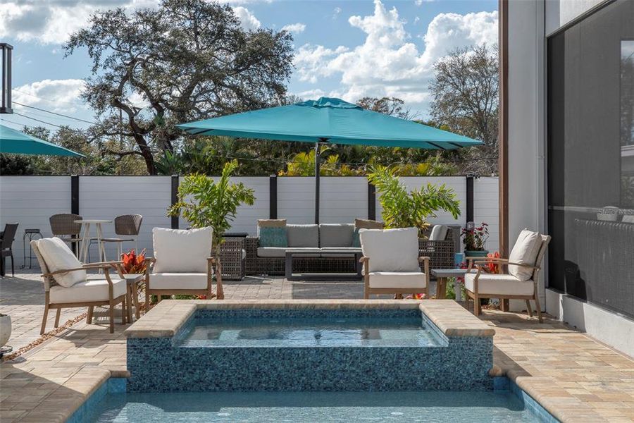 Exterior details and patio area of a home in , St. Petersburg (Image 31). Exterior details and patio area of a home in , St. Petersburg (Image 31).