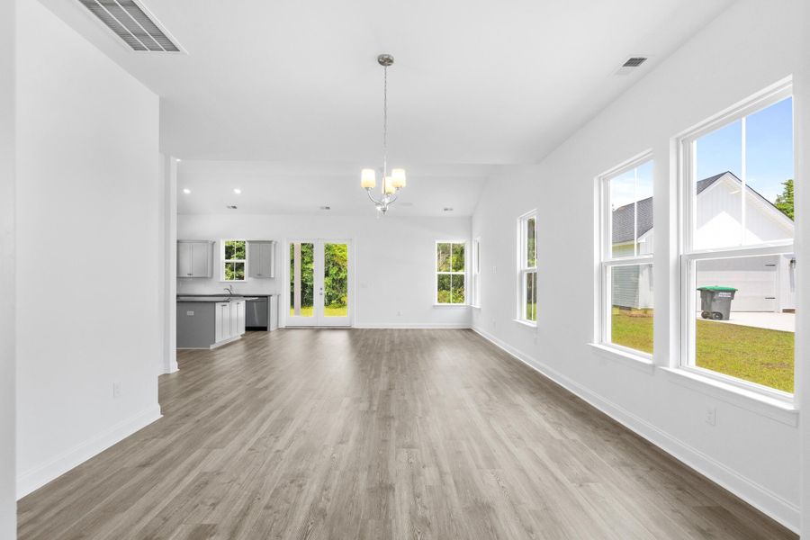 Spacious, unfurnished interior of a new home in Downtown Loris Homes, Loris (Image 20).