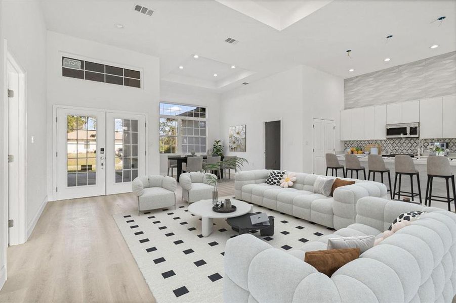 Furnished interior view inside a new home in , North Port (Image 11).