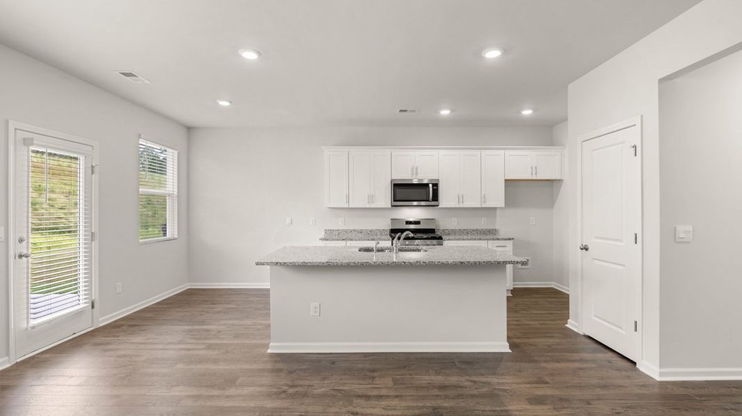 Furnished interior view inside a new home in Highland Hills, Graniteville (Image 8). Furnished interior view inside a new home in Highland Hills, Graniteville (Image 8).
