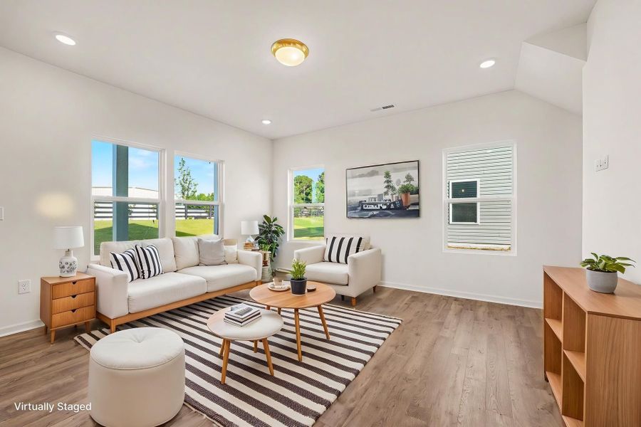 Furnished interior view inside a new home in Masons Mill, Erwin (Image 5).