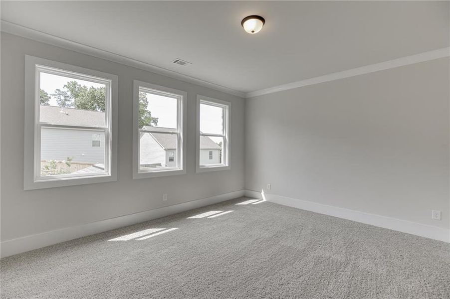 Spacious, unfurnished interior of a new home in , Buford (Image 40).