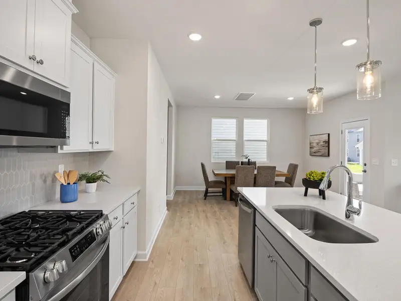 Furnished interior view inside a new home in Gregory Village, Lillington (Image 3).