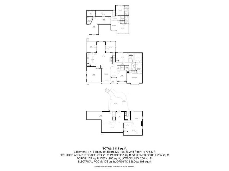 2D floor plan layout of this home in , Atlanta, GA (Image 44).