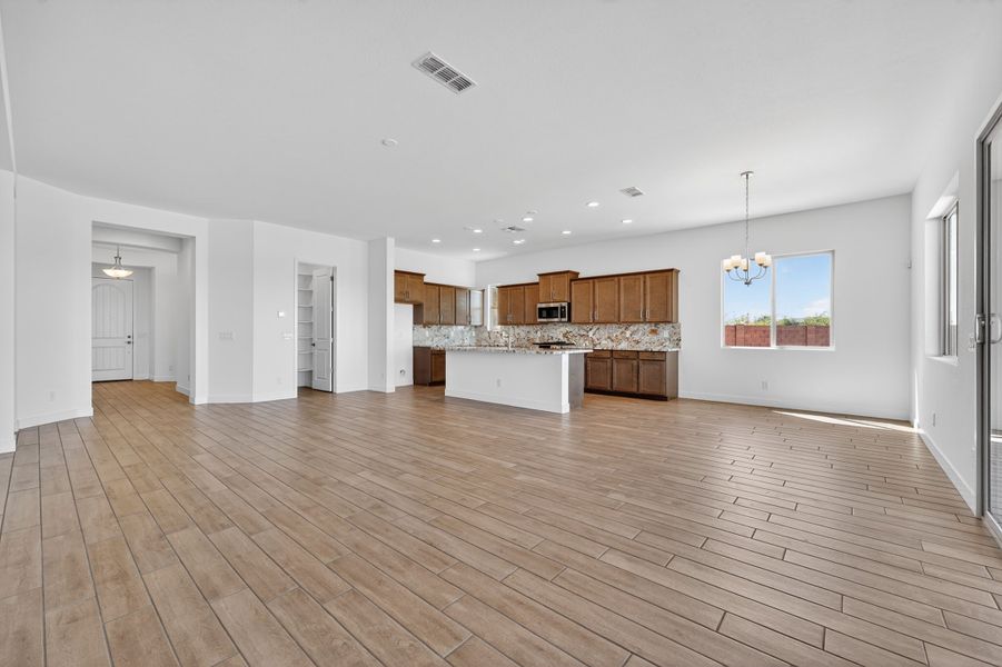 Spacious, unfurnished interior of a new home in Combs Ranch, San Tan Valley (Image 24). Spacious, unfurnished interior of a new home in Combs Ranch, San Tan Valley (Image 24).